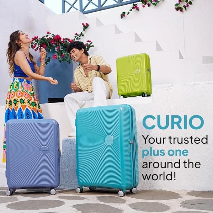 American Tourister Trolley Bag for Travel | Curio Spinner view 4